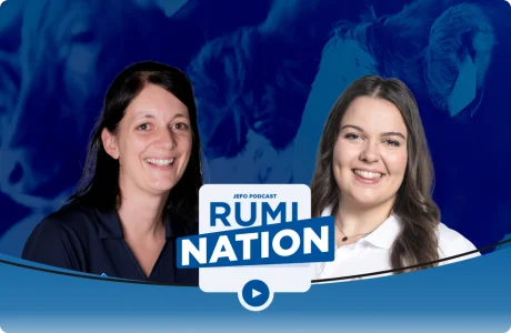 Rumination podcast episode 15: two animal nutrition experts discuss livestock challenges in Jefo’s season 5.