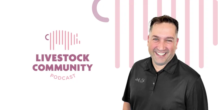 Animateur du podcast Livestock Community – épisode 1, axé sur la nutrition animale et les enjeux de l’élevage moderne.