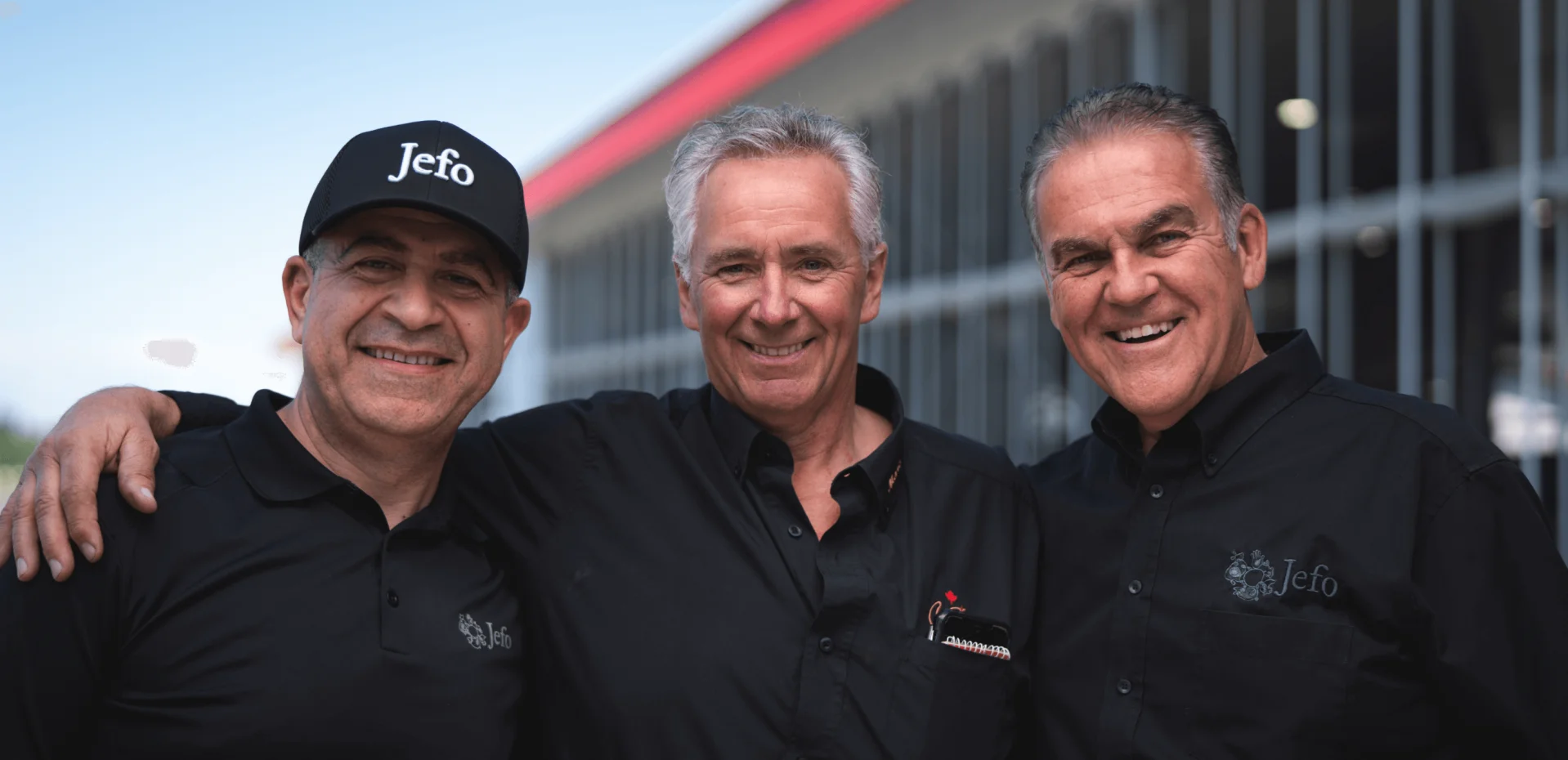 Jean Fontaine, Abdallah Zankar and Marc Comtois.