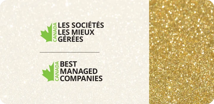 Logo Canada Or 2019 – Les sociétés les mieux gérées, reconnaissant l’excellence durable de Jefo en gestion d’entreprise.