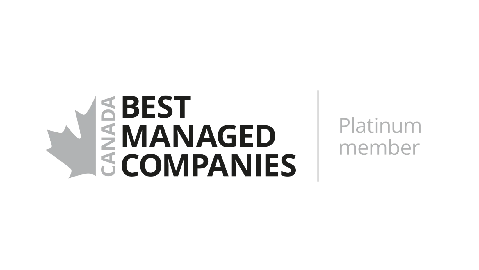 Canada’s Best Managed Companies logo with Platinum Member label, highlighting Jefo’s leadership and management excellence.