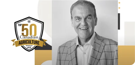 Jean Fontaine named among Canada’s Top 50 in agriculture for his impact in animal nutrition through Jefo.