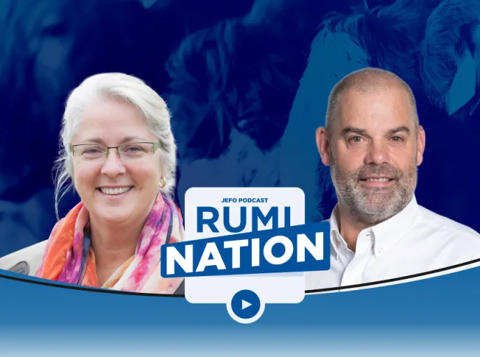 Rumination podcast episode 14: two animal nutrition experts discuss 2025 trends in Jefo’s season 5.