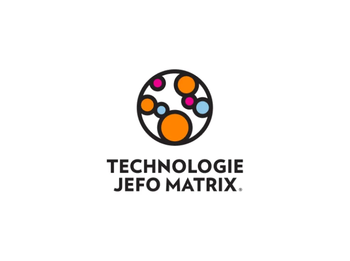 Logo Jefo Matrix Technology sur fond blanc
