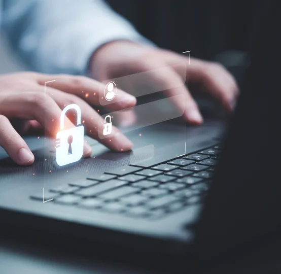 Secure login showing Jefo’s commitment to data privacy and cybersecurity in animal nutrition.